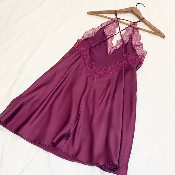Victoria’s Secret Plum Lingerie Slip Dress - Picture 6 of 10